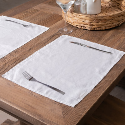 Linen No Pattern Placemat