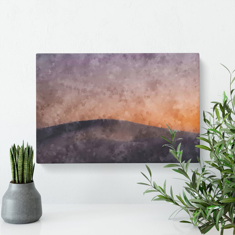 White Sand Desert - Wrapped Canvas Print, 40cm H x 60cm W x 3cm D