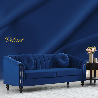 Caesyn 3-Piece Velvet Living Room Set
