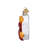3.25'' Glass Entertainment Hanging Figurine Ornament