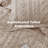 Bedsure Tufted Boho King Comforter Set – 3-Piece Khaki Shabby Bedding，Farmhouse Jacquard Bed Set with Embroidery, All-Season Softness for Cozy Bedrooms & Boho-Chic Gifts-105490874-105490890