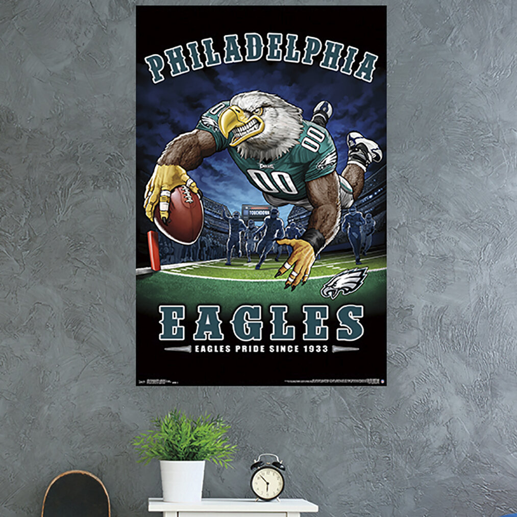 Trends International Printed Philadelphia Eagles Framed Posters