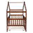 Wooden House Bed With  Trundle-781824788