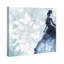Butterfly Lady Blue - Impression sur toile-56377358-56377360