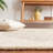 Soho Hand Tufted Wool/Cotton/Viscose Floral Rug in Beige/Brown-92391692
