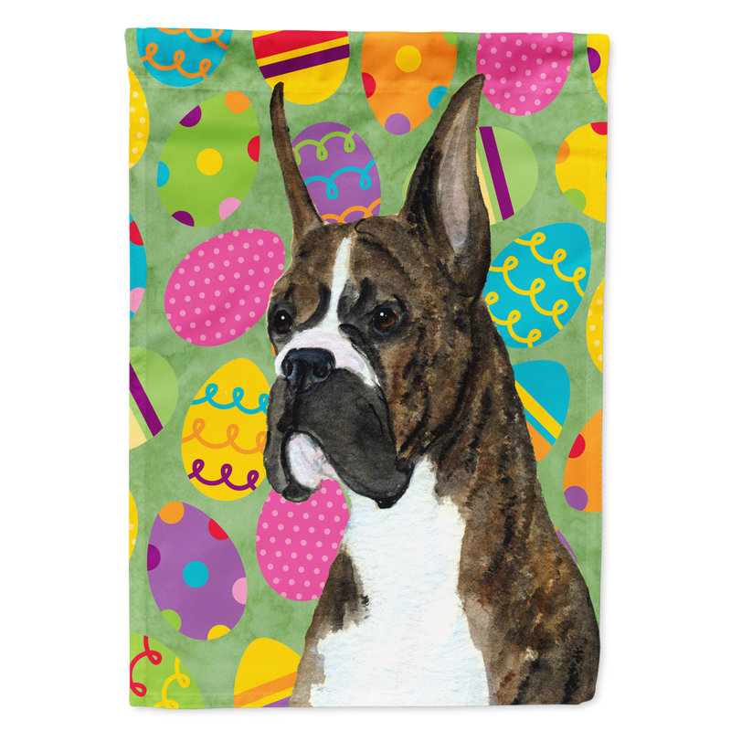 Drapeau de jardin Atara, Boxer (brun et blanc
