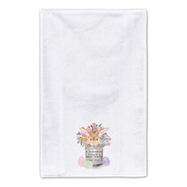 Easter Black and White Tea Towels, Set of 4