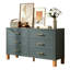 Commode double 6 tiroirs en bois robuste-1367436734