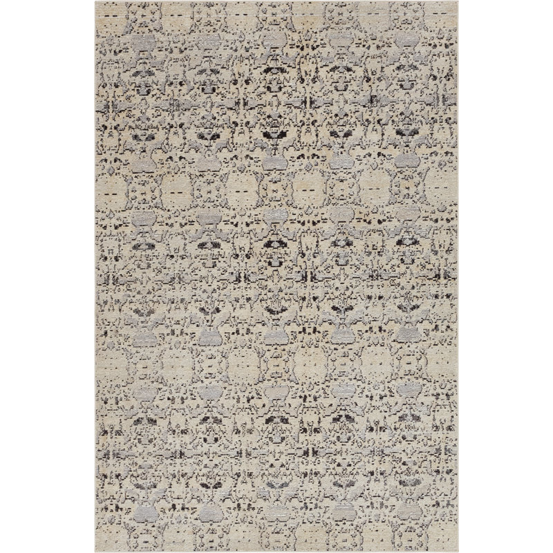 Abstract Indoor Rug, Rectangle 5'1" x 8'