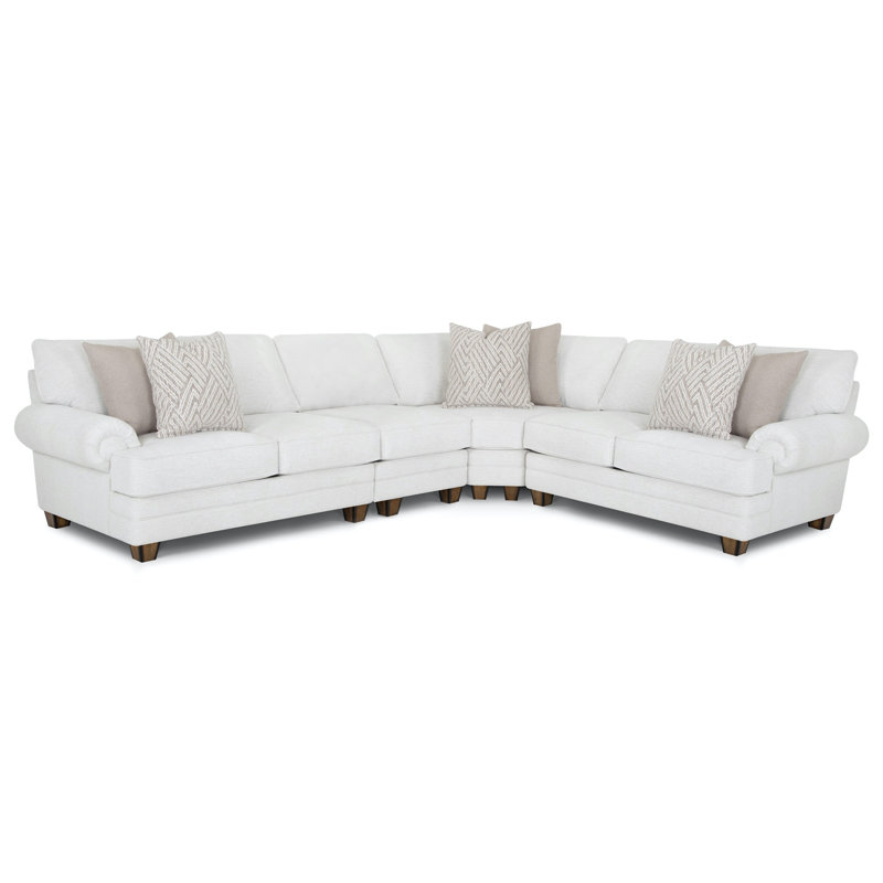 Canapé modulaire 4 pièces, Polyester Blanco