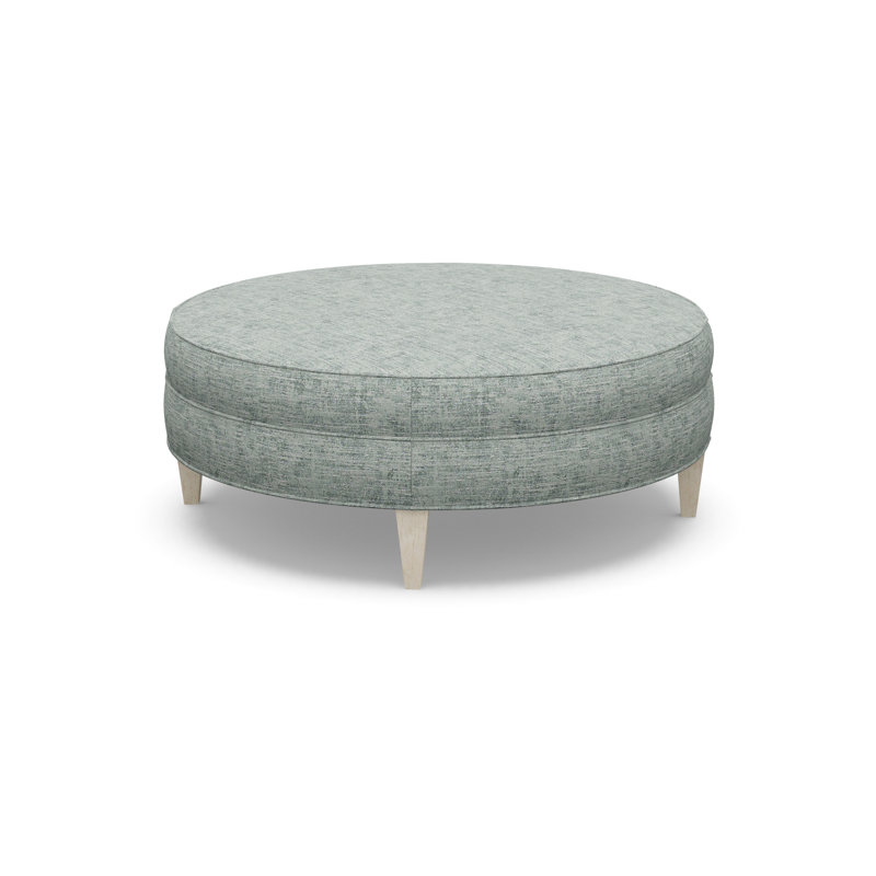 Round Ottoman, 9637-49, Sandstone