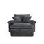 Canapés modulaires à compression, fauteuil en velours côtelé 47 pouces, salon à la maison moderne