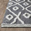 Tapis d'intérieur bleu en polyester tissé à la machine Eliot-1694156693