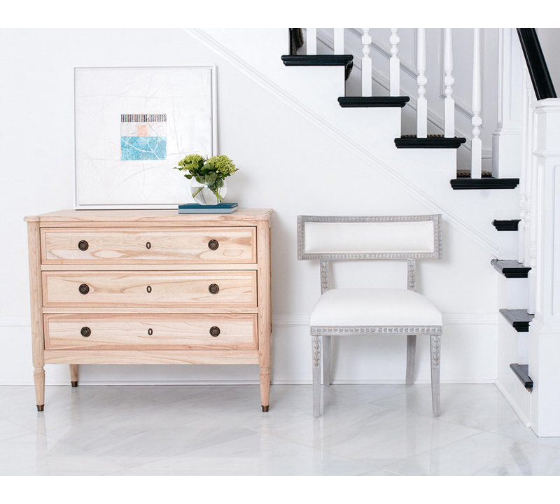 Louie XVI 3 - Drawer Solid Wood Dresser