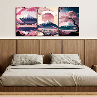 3 Piece Wrapped Canvas Print