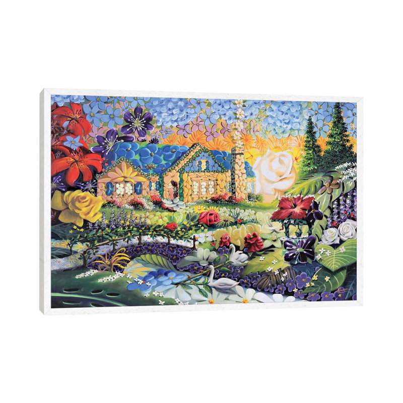 Home Grown - Illusion by D. "Rusty" Rust - Gallery-Wrapped Canvas Giclée on Canvas, 66.04 cm H x 45.72 cm W, White Framed