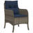 4 - Person Patio Dining Set with Rectangular Table , Cushions Included