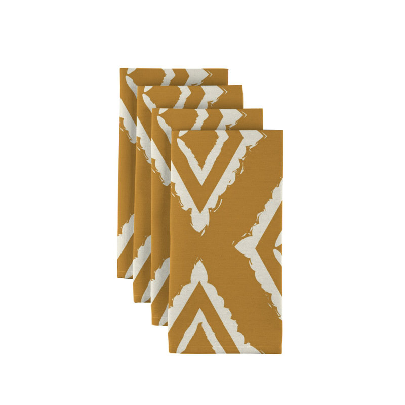 Minor Polyester Geometric Square Napkin