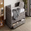 Lit de jour gigogne rembourré, lit simple et 3 tiroirs de rangement, canapé-lit en tissu de chenille pour chambre d'amis, salon, cadre de lit de jour moderne peu encombrant, aucun sommier nécessaire-849301007