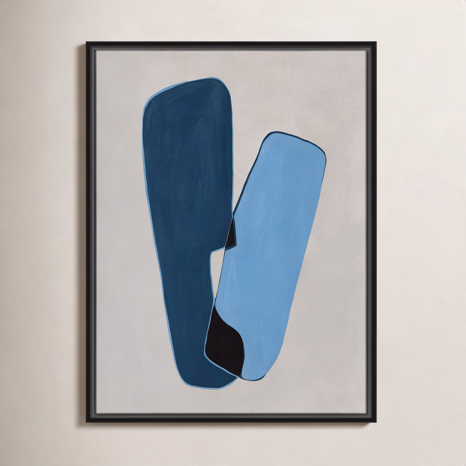 In Unity Collection "In Unity II" Print, 25.5" H x 19.5" W x 2" D, Black Framed