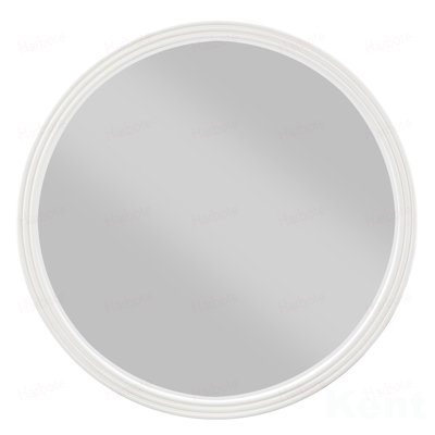 Miroir rond gris Carena
