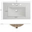 Meuble-lavabo blanc de 30 po avec lavabo en céramique, système de tiroir à fermeture en douceur, aspect cannelé et rangement optimal-1767308136