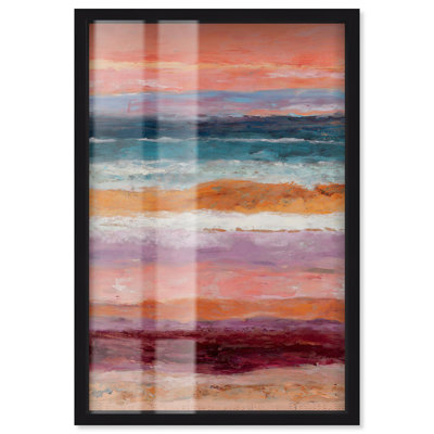 «Ocean Profond III Living Room Art Shadowbox» par Art Remedy