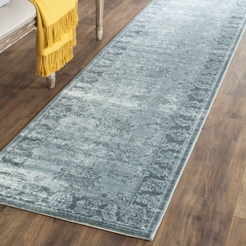 Syliva Viscose Pile Rug, Runner 2'2" x 8'