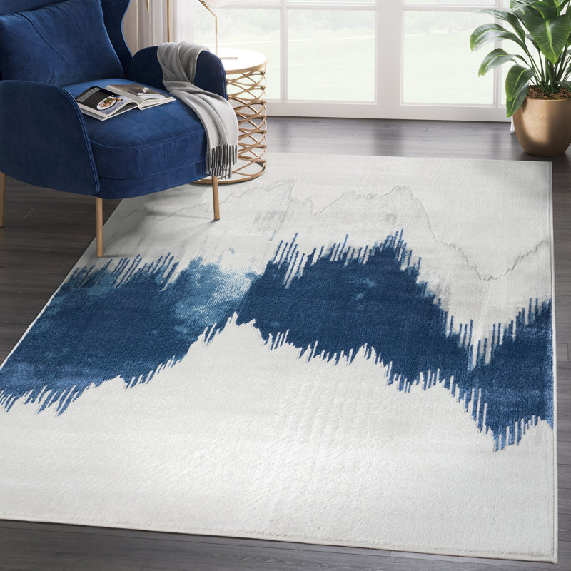 Emanoila Abstract Indoor Rug, Rectangle 7'9" x 10'2"