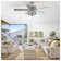 Adelyte Ceiling Fan with Light Kit