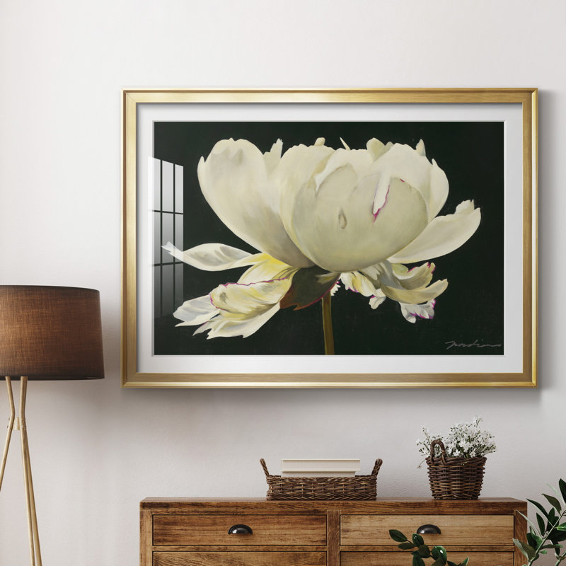 Aglow - Impression de cadre photo sur papier, Encadrement doré, H 26,5 po x l 36,5 po x P 1,5 po