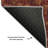 Premium Machine Washable Cerrito AMF514 Burgundy Rug-103832437