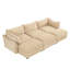 Canapé modulaire modulaire avec rangement et repose-pieds-673707318