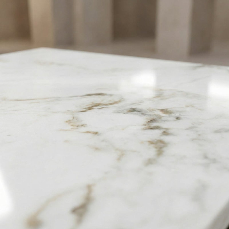 Daphne White Polished 24x24 Marble Tile