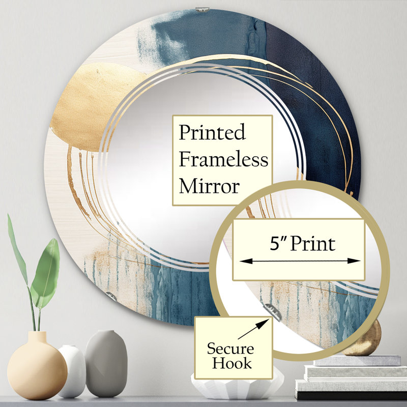 Miroir mural Bellin, 24 po x 24 po