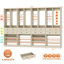 112" Closet Organizer System With Drawers And Shelves-663127449-663127450