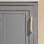 Meuble-lavabo simple autoportant de 18 po avec plateau entièrement assemblé