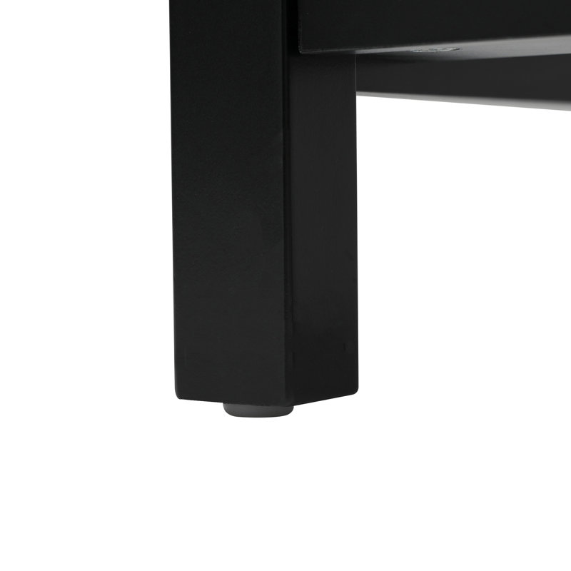 Meuble-lavabo 20,3 po avec comptoir en céramique, Noir