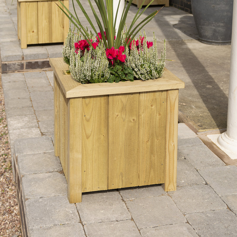 Rowlinson Premium Heritage Square Planter 40cm - 2 Pack
