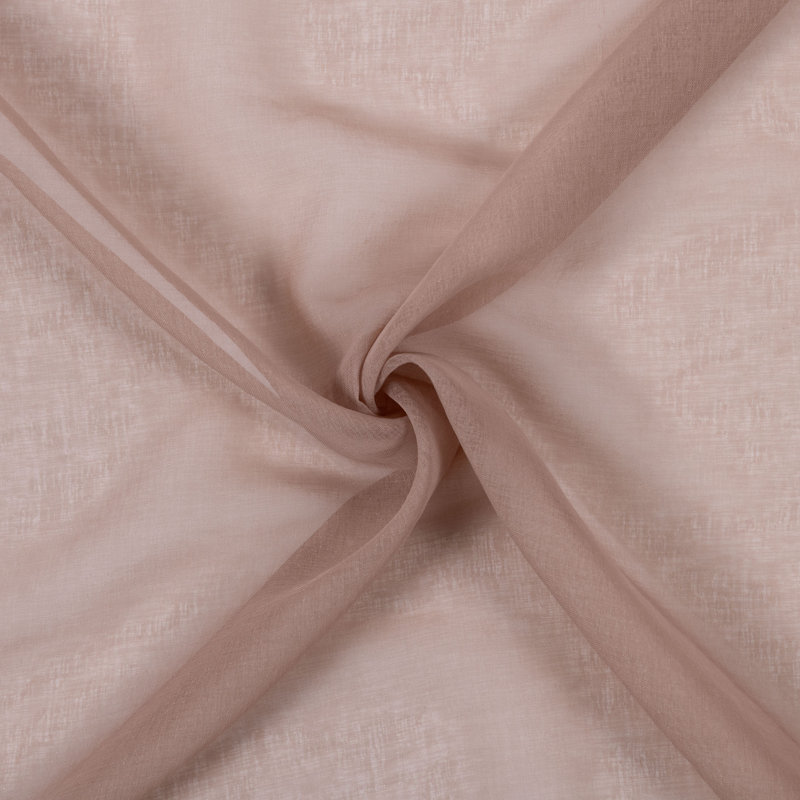 Paire de rideaux transparents avec passe-tringle Walton, Sésame, L 52 po x L 96 po