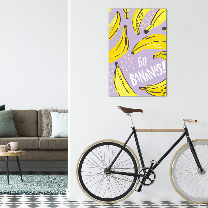 «Squeeze the Day II» par Caroline Alfreds - impression d'art graphique, Toile tendue, Pas de tapis
