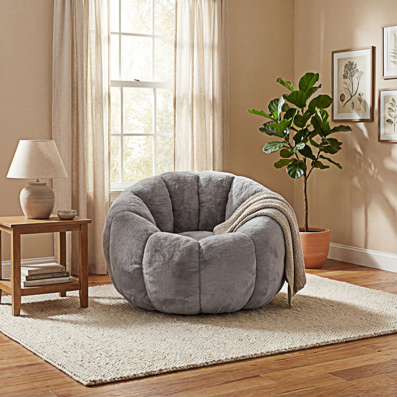 Fauteuil à billes pour adulte, Gris