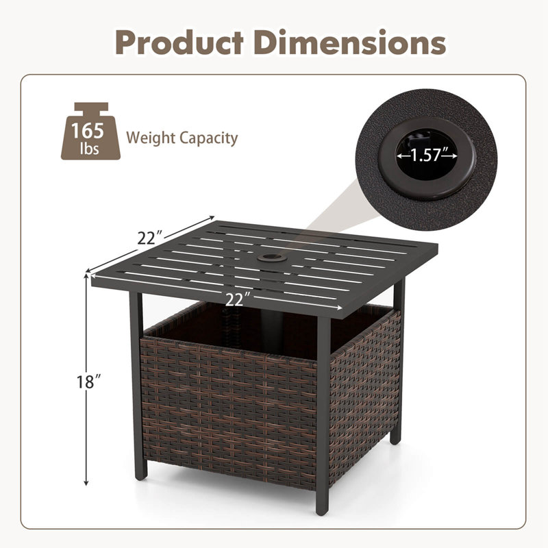 Table d'appoint Davayah