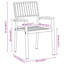 5 Piece Garden Dining Set Metal-1114572191