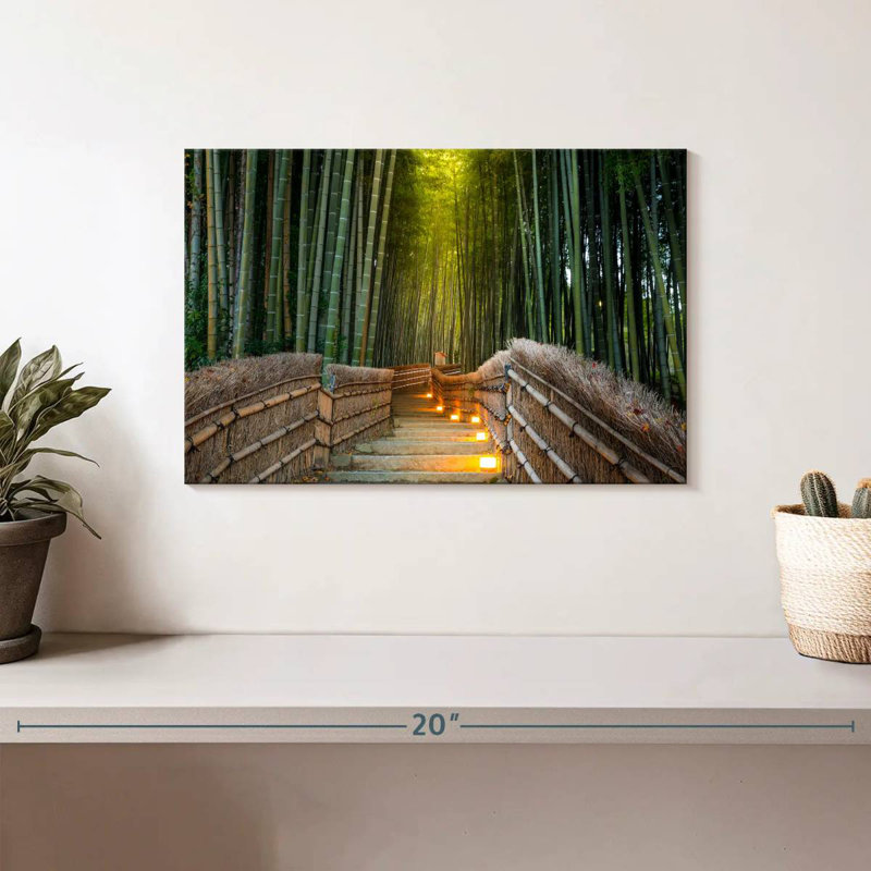 Alvord Scenic Arashiyama Bamboo Forest, H 8 po x l 12 po