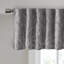 Faux Silk Embroidered Window Valance