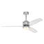 Ventilateur de plafond lumineux moderne à 3 pales avec télécommande Murdo Sleek-882443208