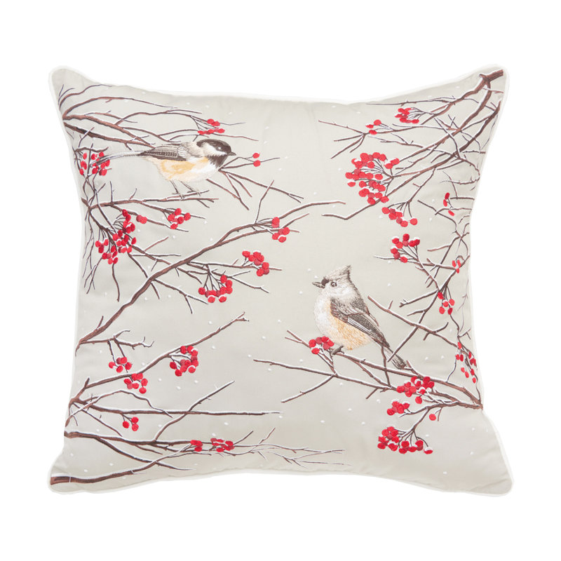 Songbirds & Branches Pillow