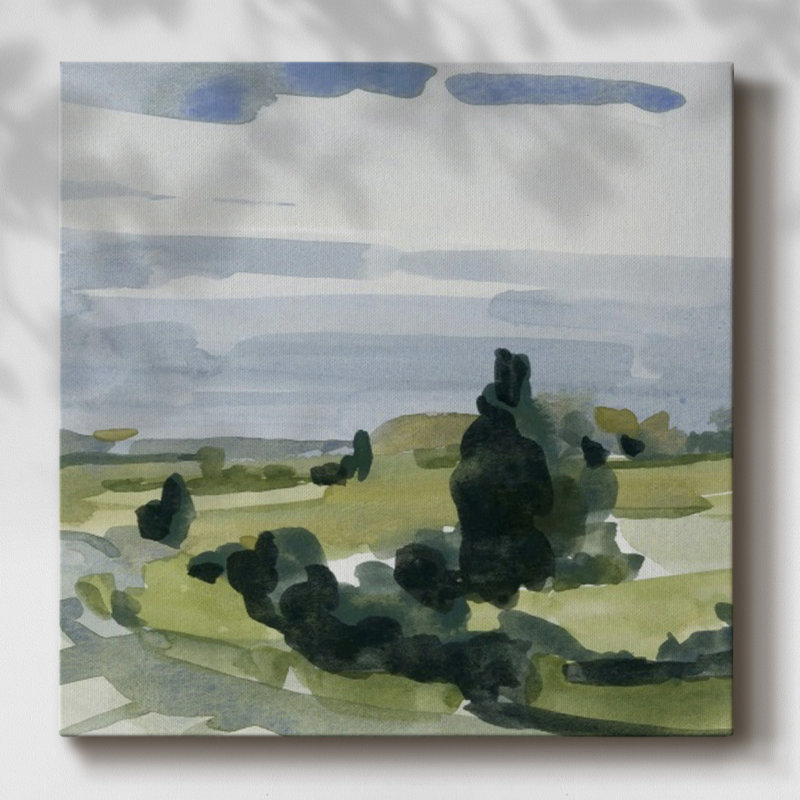 «Dark Quiet Valley II», reproduction sur toile, H 24 po x l 24 po