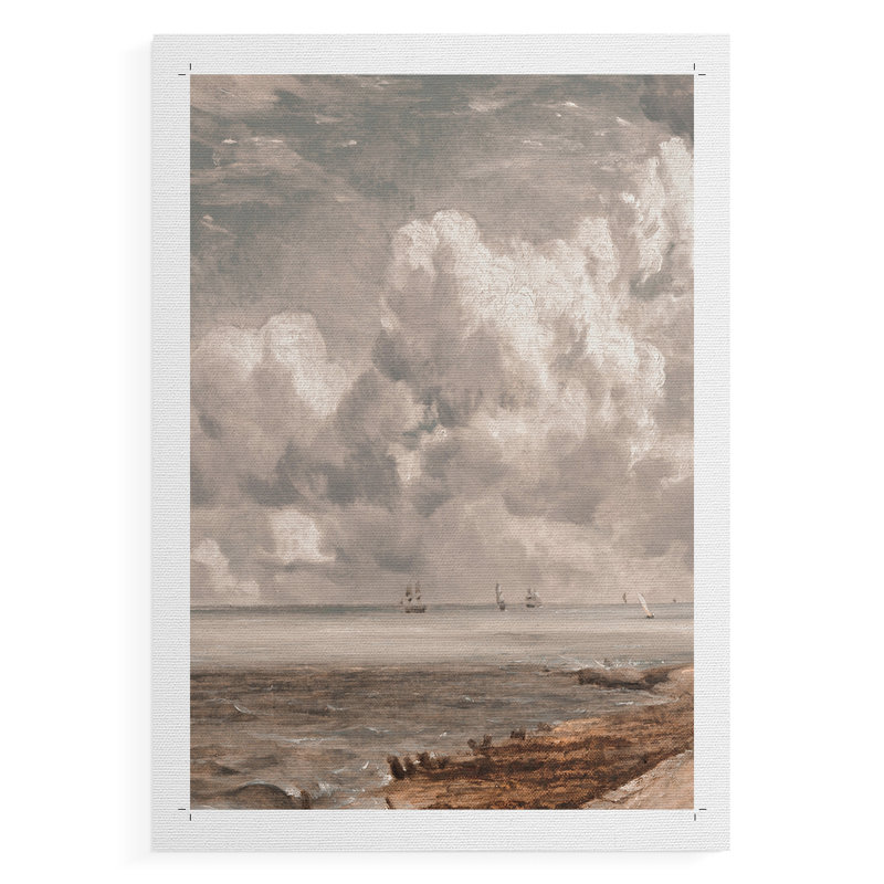 Impression nautique rétro XL - impression sur toile seulement - non encadrée, H 18 po x l 12 po